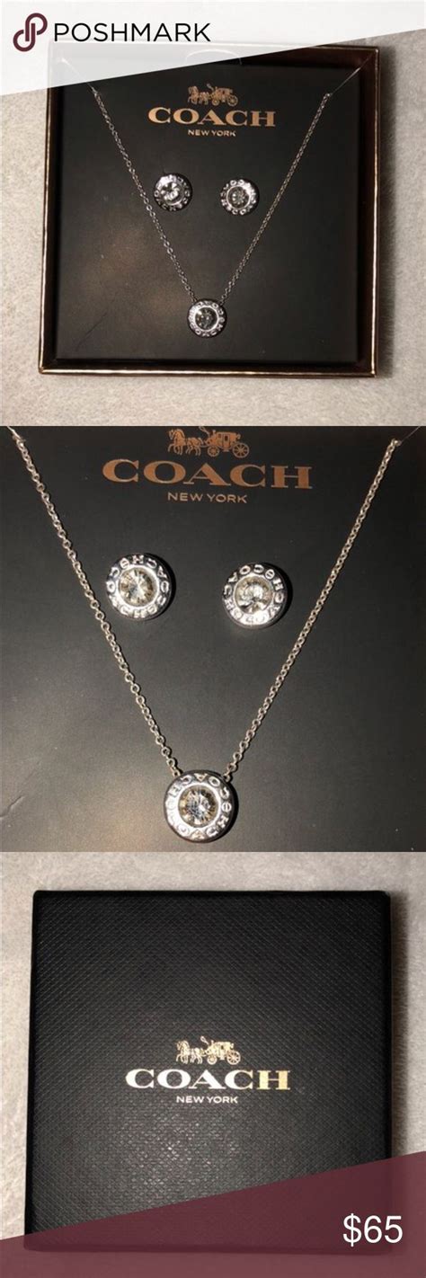 coach necklaces wholesale|coach necklace and earring set.